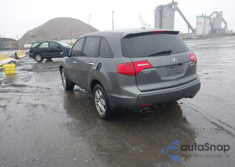 2007 Acura Mdx Technology Package из США, поврежденный, VIN 2HNYD28397H510896